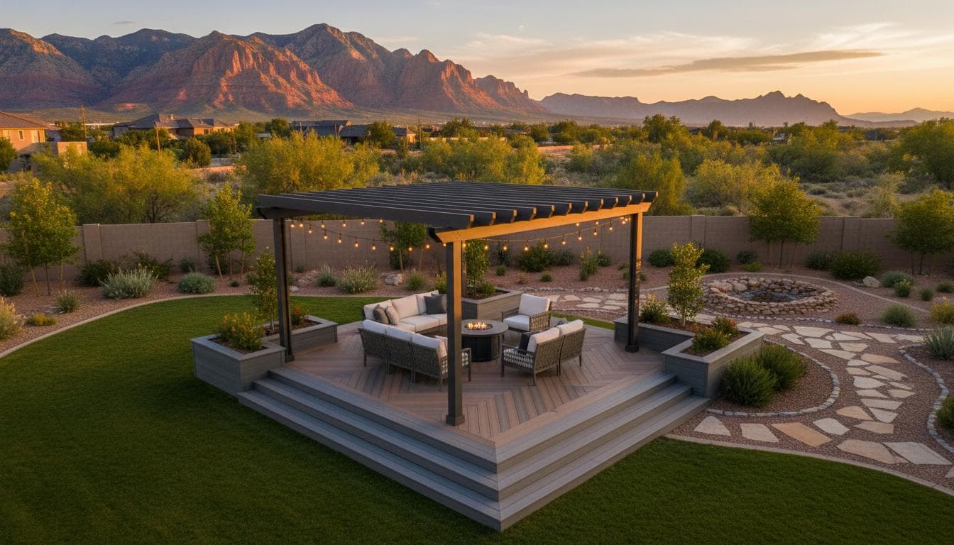 Custom Deck in Pleasant Grove